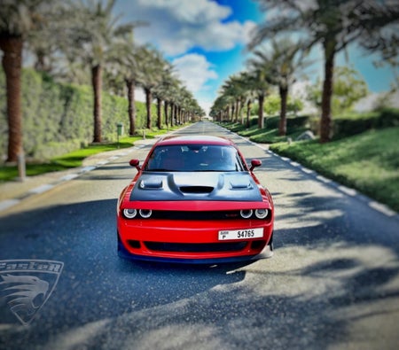 Rent Dodge Challenger 2018 in Dubai